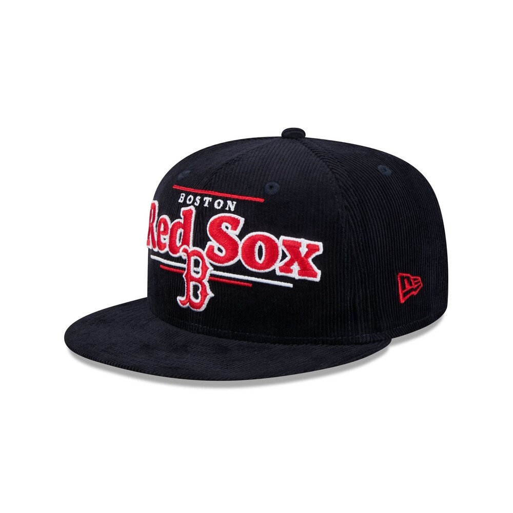 New Era Boston Red Sox Throwback Display 9FIFTY Snapback Hat - One Size